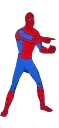 left spiderman point Slack emoji