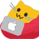 meow beanbag mac Slack emoji