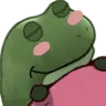 frogeblushsleepq Slack emoji