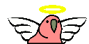 angel parrot Slack emoji