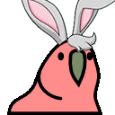 bunny parrot Slack emoji