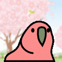 hanami parrot Slack emoji