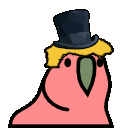 harpo parrot Slack emoji