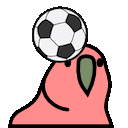 heading parrot Slack emoji