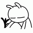 bunny peek sneaky Slack emoji