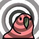 hypno parrot Slack emoji