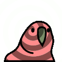 hypno parrot light Slack emoji