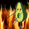 evilflossinavocadoq Slack emoji