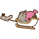 pusheensleighq Slack emoji