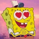 heart eyes sponge Slack emoji