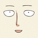 one punch man face Slack emoji