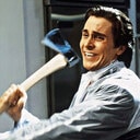 patrick bateman has an axe Slack emoji