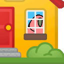 stay home parrot closer Slack emoji