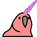unicorn parrot Slack emoji