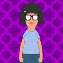 tina jumping Slack emoji