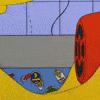 bart testing megaphones Slack emoji