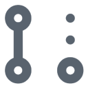 dot line connection Slack emoji