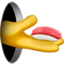 sushi glory hole Slack emoji