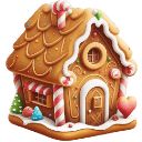 gingerbread house Slack emoji