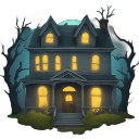 haunted house Slack emoji