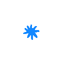 blue star Slack emoji