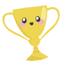 cute trophy Slack emoji