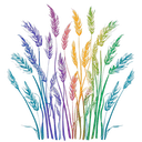 rainbow grain Slack emoji