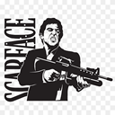 scarface say hello to my little friend Slack emoji
