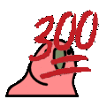 pink blob 300 hype Slack emoji