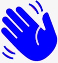 blue wave Slack emoji