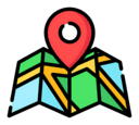 map pin Slack emoji