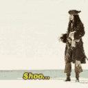 jack sparrow shoo Slack emoji