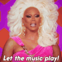 rpdr let the music play Slack emoji