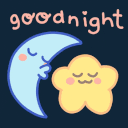 goodnight kisses Slack emoji