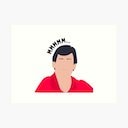 man red hood mmhm Slack emoji