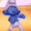 smurfdance1 Slack emoji