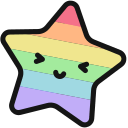 gleam lucy pride Slack emoji