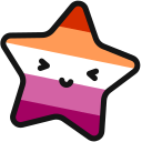 gleam lucy lesbian Slack emoji