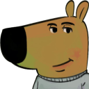 im just a chill guy head Slack emoji