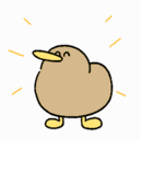 happy bird smile Slack emoji