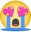 sparkle sob Slack emoji