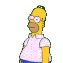 homer hide transparant Slack emoji