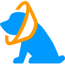 dog cone of shame Slack emoji