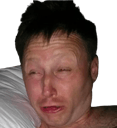 cooked guy awaking Slack emoji