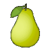spin the pear fast Slack emoji