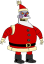 futurama robot santa Slack emoji