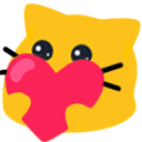 meow love Slack emoji