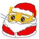 meow santa Slack emoji