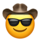 cool cowboy Slack emoji