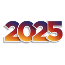 2025 gradient number Slack emoji